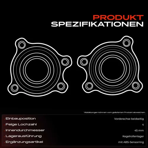 Radnabe Vorderachse beidseitig Frankberg 5481FB0014491 Bild Radnabe Vorderachse beidseitig Frankberg 5481FB0014491