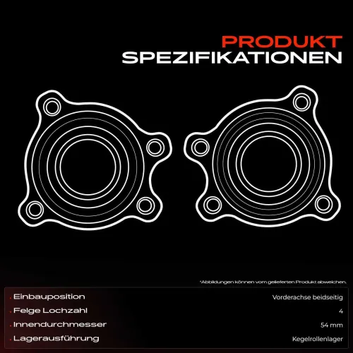 Radnabe Vorderachse beidseitig Frankberg 5481FB0014510 Bild Radnabe Vorderachse beidseitig Frankberg 5481FB0014510