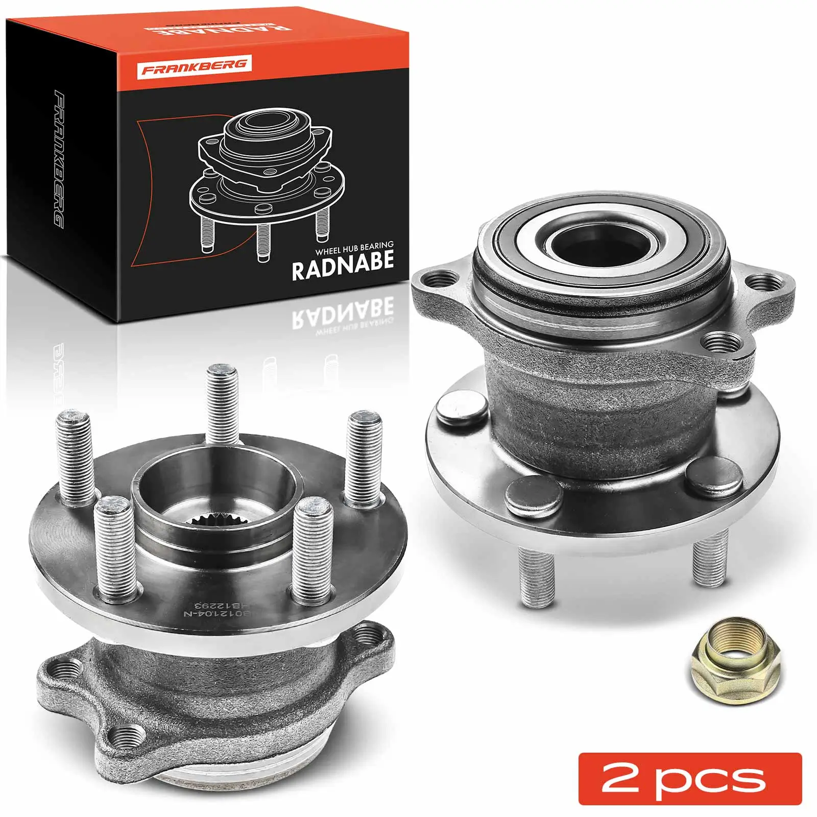 Radnabe Hinterachse beidseitig Frankberg 5481FB0014613