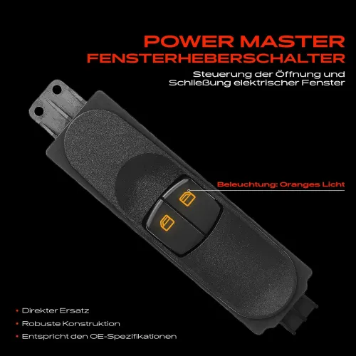 Schalter, Fensterheber fahrerseitig Frankberg 5481FB0014631 Bild Schalter, Fensterheber fahrerseitig Frankberg 5481FB0014631