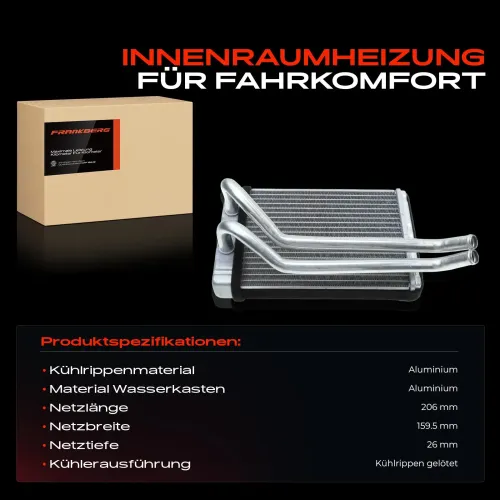 Rohrleitung, Wärmetauscher Frankberg 5481FB0014644 Bild Rohrleitung, Wärmetauscher Frankberg 5481FB0014644