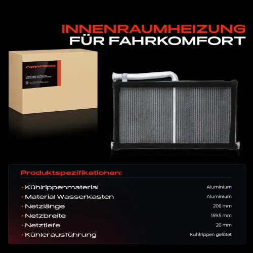 Rohrleitung, Wärmetauscher Frankberg 5481FB0014647 Bild Rohrleitung, Wärmetauscher Frankberg 5481FB0014647