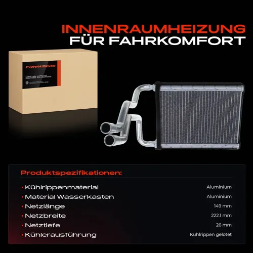 Rohrleitung, Wärmetauscher Frankberg 5481FB0014650 Bild Rohrleitung, Wärmetauscher Frankberg 5481FB0014650