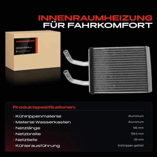 Rohrleitung, Wärmetauscher Frankberg 5481FB0014670 Bild Rohrleitung, Wärmetauscher Frankberg 5481FB0014670