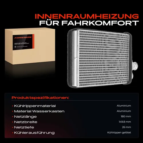 Rohrleitung, Wärmetauscher Frankberg 5481FB0014689 Bild Rohrleitung, Wärmetauscher Frankberg 5481FB0014689