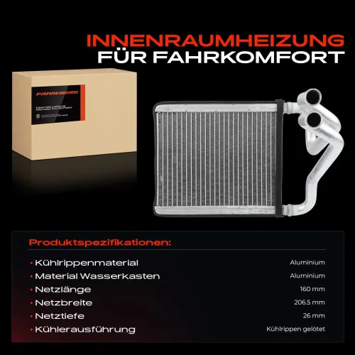 Rohrleitung, Wärmetauscher Frankberg 5481FB0014710 Bild Rohrleitung, Wärmetauscher Frankberg 5481FB0014710