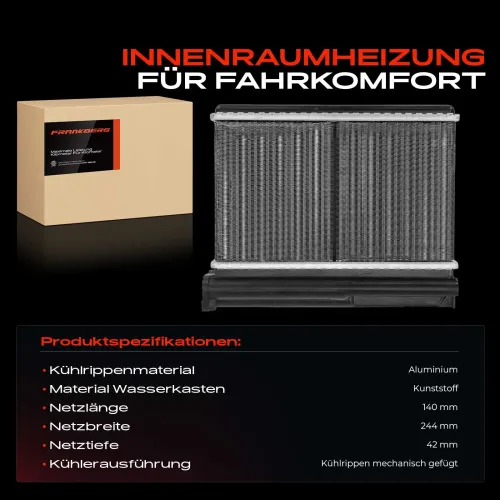 Rohrleitung, Wärmetauscher Frankberg 5481FB0014727 Bild Rohrleitung, Wärmetauscher Frankberg 5481FB0014727