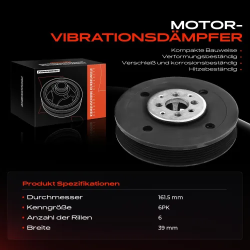 Riemenscheibe, Kurbelwelle Frankberg 5481FB0014860 Bild Riemenscheibe, Kurbelwelle Frankberg 5481FB0014860