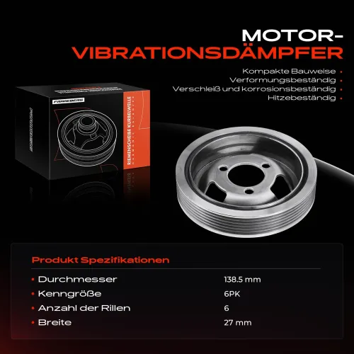 Riemenscheibe, Kurbelwelle Frankberg 5481FB0014867 Bild Riemenscheibe, Kurbelwelle Frankberg 5481FB0014867