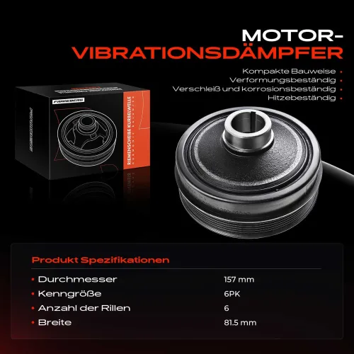 Riemenscheibe, Kurbelwelle Frankberg 5481FB0014874 Bild Riemenscheibe, Kurbelwelle Frankberg 5481FB0014874