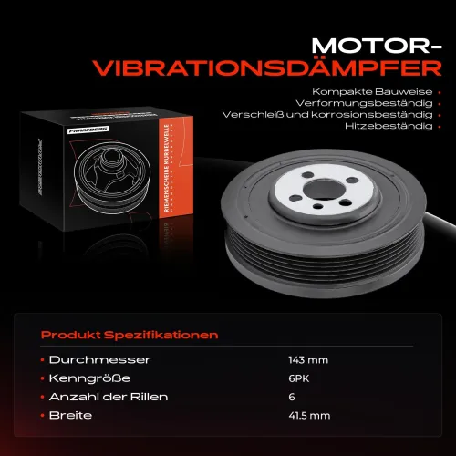 Riemenscheibe, Kurbelwelle Frankberg 5481FB0014878 Bild Riemenscheibe, Kurbelwelle Frankberg 5481FB0014878