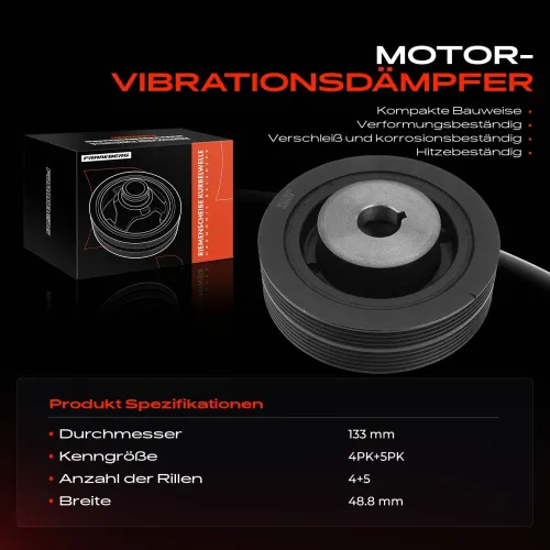 Riemenscheibe, Kurbelwelle Frankberg 5481FB0014880 Bild Riemenscheibe, Kurbelwelle Frankberg 5481FB0014880