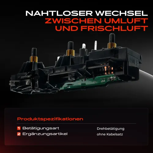 Bedienelement, Heizung/Lüftung Frankberg 5481FB0014886 Bild Bedienelement, Heizung/Lüftung Frankberg 5481FB0014886