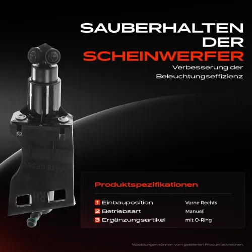 Waschwasserdüse, Scheibenreinigung Frankberg 5481FB0014905 Bild Waschwasserdüse, Scheibenreinigung Frankberg 5481FB0014905