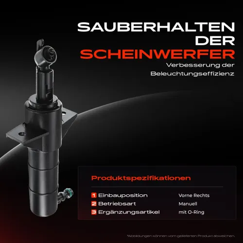 Waschwasserdüse, Scheibenreinigung Frankberg 5481FB0014922 Bild Waschwasserdüse, Scheibenreinigung Frankberg 5481FB0014922