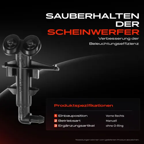 Waschwasserdüse, Scheibenreinigung Frankberg 5481FB0014935 Bild Waschwasserdüse, Scheibenreinigung Frankberg 5481FB0014935