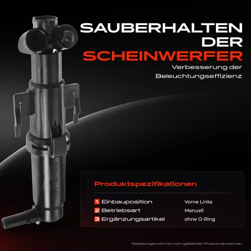Waschwasserdüse, Scheibenreinigung Frankberg 5481FB0015007 Bild Waschwasserdüse, Scheibenreinigung Frankberg 5481FB0015007