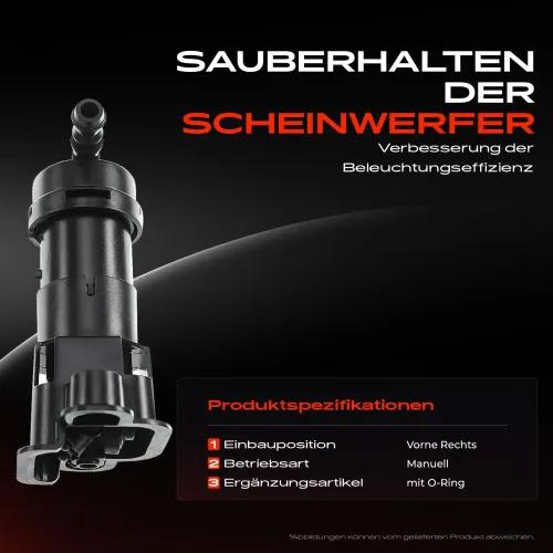 Waschwasserdüse, Scheibenreinigung Frankberg 5481FB0015033 Bild Waschwasserdüse, Scheibenreinigung Frankberg 5481FB0015033