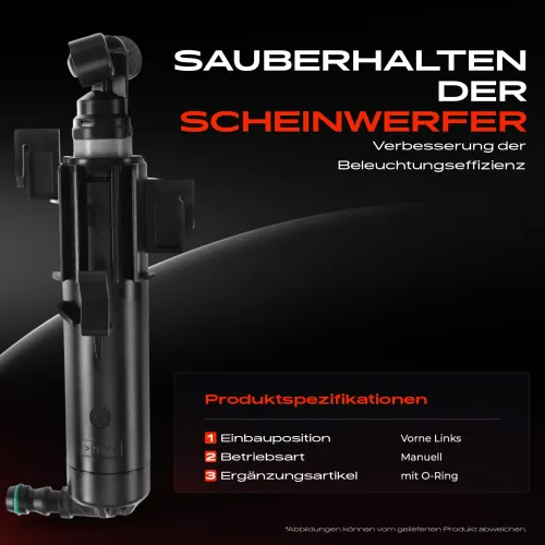 Waschwasserdüse, Scheibenreinigung Frankberg 5481FB0015039 Bild Waschwasserdüse, Scheibenreinigung Frankberg 5481FB0015039