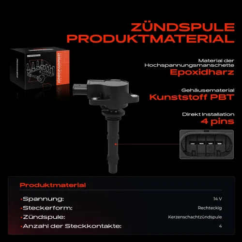 Zündspule 14 V Frankberg 5481FB0015071 Bild Zündspule 14 V Frankberg 5481FB0015071