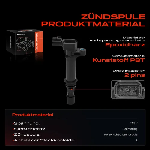 Zündspule 13,5 V Frankberg 5481FB0015119 Bild Zündspule 13,5 V Frankberg 5481FB0015119