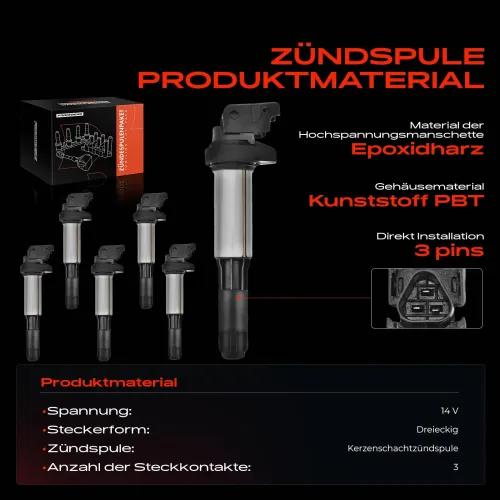 Zündspule 14 V Frankberg 5481FB0015131 Bild Zündspule 14 V Frankberg 5481FB0015131