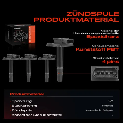 Zündspule 14 V Frankberg 5481FB0015142 Bild Zündspule 14 V Frankberg 5481FB0015142