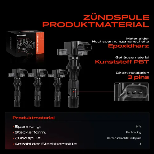 Zündspule 14 V Frankberg 5481FB0015150 Bild Zündspule 14 V Frankberg 5481FB0015150