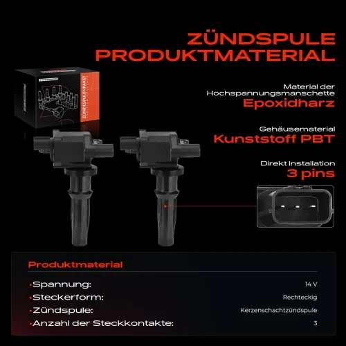 Zündspule 14 V Frankberg 5481FB0015168 Bild Zündspule 14 V Frankberg 5481FB0015168