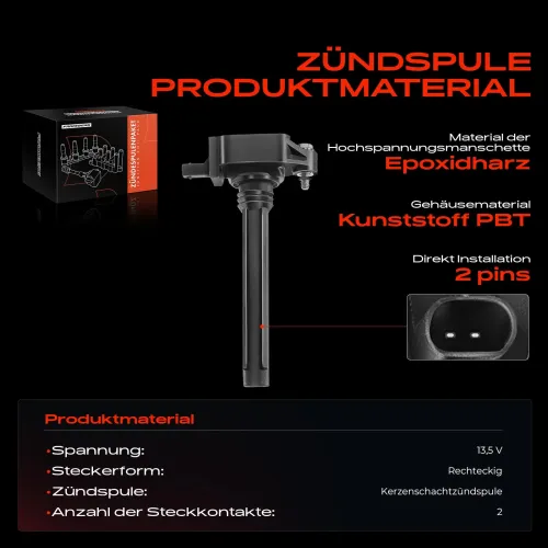 Zündspule 13,5 V Frankberg 5481FB0015177 Bild Zündspule 13,5 V Frankberg 5481FB0015177