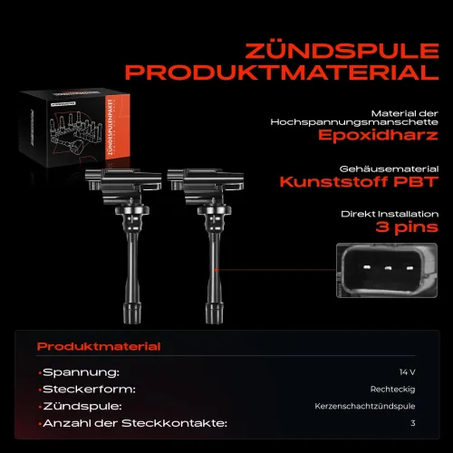 Zündspule 14 V Frankberg 5481FB0015181 Bild Zündspule 14 V Frankberg 5481FB0015181