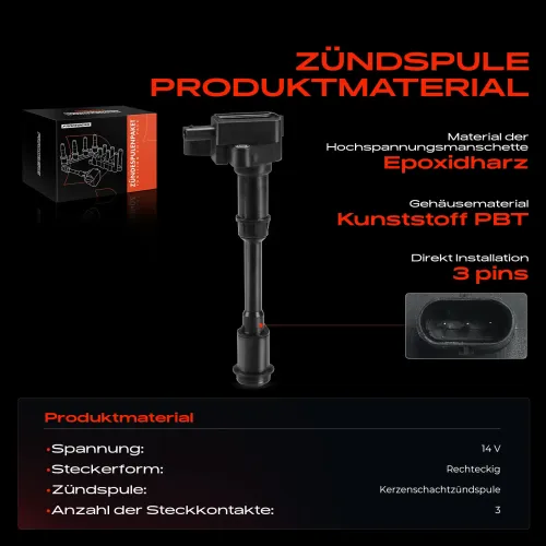 Zündspule 14 V Frankberg 5481FB0015242 Bild Zündspule 14 V Frankberg 5481FB0015242