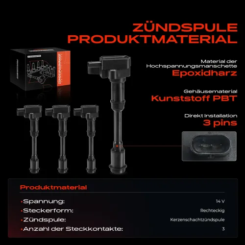 Zündspule 14 V Frankberg 5481FB0015243 Bild Zündspule 14 V Frankberg 5481FB0015243