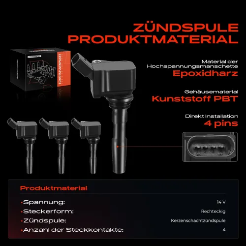Zündspule 14 V Frankberg 5481FB0015251 Bild Zündspule 14 V Frankberg 5481FB0015251