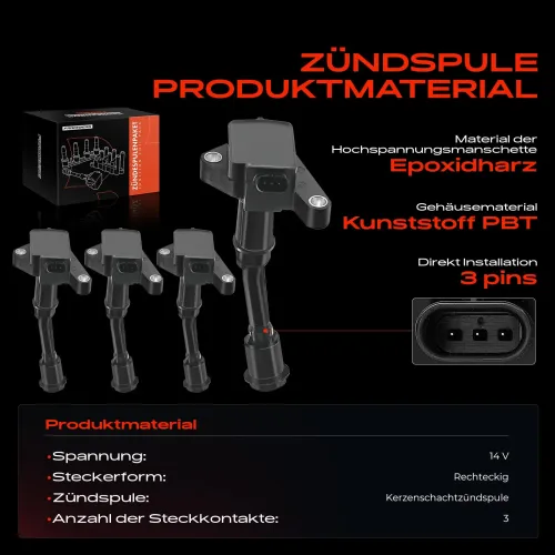Zündspule 14 V Frankberg 5481FB0015257 Bild Zündspule 14 V Frankberg 5481FB0015257