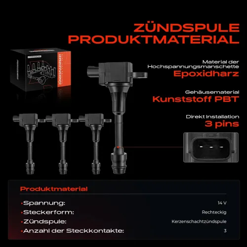 Zündspule 14 V Frankberg 5481FB0015305 Bild Zündspule 14 V Frankberg 5481FB0015305