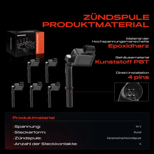 Zündspule 14 V Frankberg 5481FB0015326 Bild Zündspule 14 V Frankberg 5481FB0015326