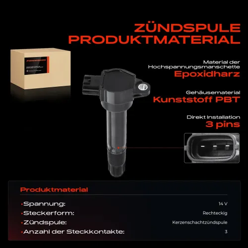 Zündspule 14 V Frankberg 5481FB0015367 Bild Zündspule 14 V Frankberg 5481FB0015367