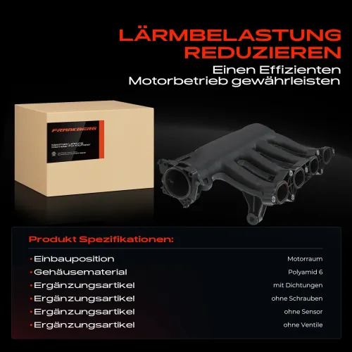 Saugrohrmodul Motorraum Frankberg 5481FB0015428 Bild Saugrohrmodul Motorraum Frankberg 5481FB0015428