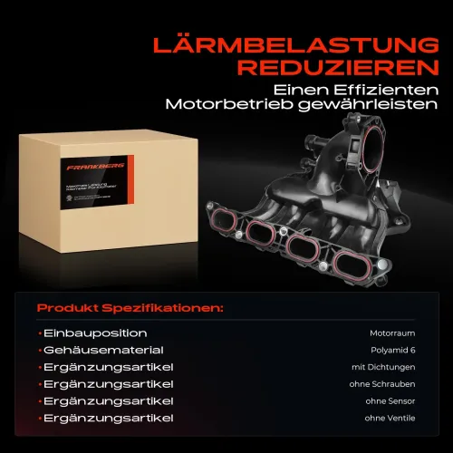 Saugrohrmodul Motorraum Frankberg 5481FB0015477 Bild Saugrohrmodul Motorraum Frankberg 5481FB0015477