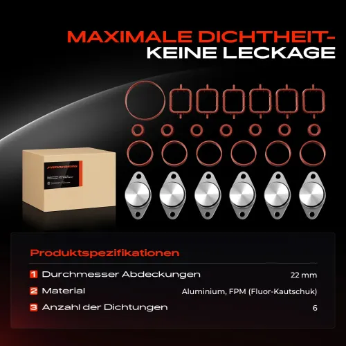 Dichtungssatz, Ansaugkrümmer Frankberg 5481FB0015501 Bild Dichtungssatz, Ansaugkrümmer Frankberg 5481FB0015501