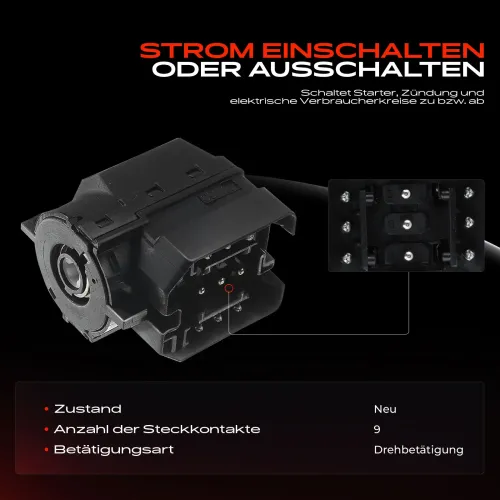 Zünd-/Startschalter Frankberg 5481FB0015506 Bild Zünd-/Startschalter Frankberg 5481FB0015506