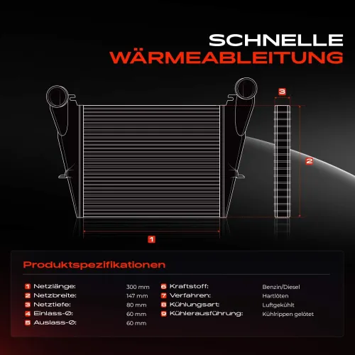 Niedertemperaturkühler, Ladeluftkühler Frankberg 5481FB0015602 Bild Niedertemperaturkühler, Ladeluftkühler Frankberg 5481FB0015602