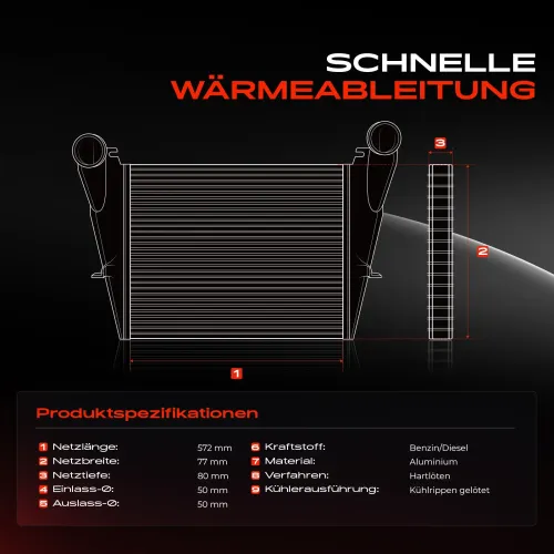 Niedertemperaturkühler, Ladeluftkühler Frankberg 5481FB0015627 Bild Niedertemperaturkühler, Ladeluftkühler Frankberg 5481FB0015627