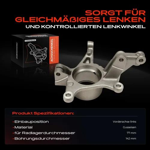 Achsschenkel, Radaufhängung Vorderachse links Frankberg 5481FB0015924 Bild Achsschenkel, Radaufhängung Vorderachse links Frankberg 5481FB0015924