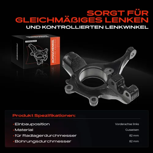 Achsschenkel, Radaufhängung Vorderachse links Frankberg 5481FB0016012 Bild Achsschenkel, Radaufhängung Vorderachse links Frankberg 5481FB0016012