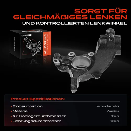 Achsschenkel, Radaufhängung Vorderachse rechts Frankberg 5481FB0016187 Bild Achsschenkel, Radaufhängung Vorderachse rechts Frankberg 5481FB0016187