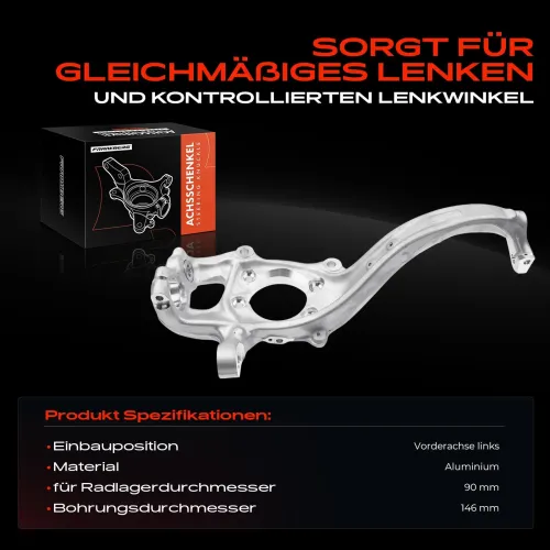 Achsschenkel, Radaufhängung Vorderachse links Frankberg 5481FB0016207 Bild Achsschenkel, Radaufhängung Vorderachse links Frankberg 5481FB0016207