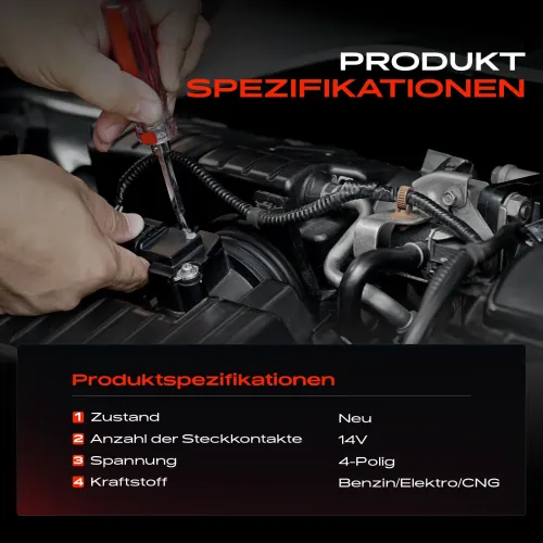 Luftmassenmesser 14 V Frankberg 5481FB0016622 Bild Luftmassenmesser 14 V Frankberg 5481FB0016622