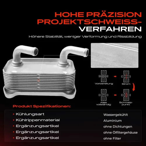 Ölkühler, Motoröl Frankberg 5481FB0016706 Bild Ölkühler, Motoröl Frankberg 5481FB0016706